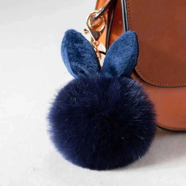 Furry Rabbit Ear Furry Ball Keychain Cute Rabbit Ear Plush Pendant Faux Fur Furry Rabbit Ear Bag Accessory Car Hanging Accessory The jack market .AU The jack market .AU Jewellery & Chains $ 47 14:1202#Brown