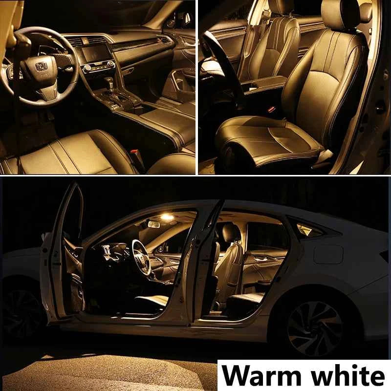 ZITWO 11Pcs LED Interior Light Kit For Toyota Yaris Cross 2020 2021 2022 2023 2024 Luggage Number Plate Bulb Canbus No Error