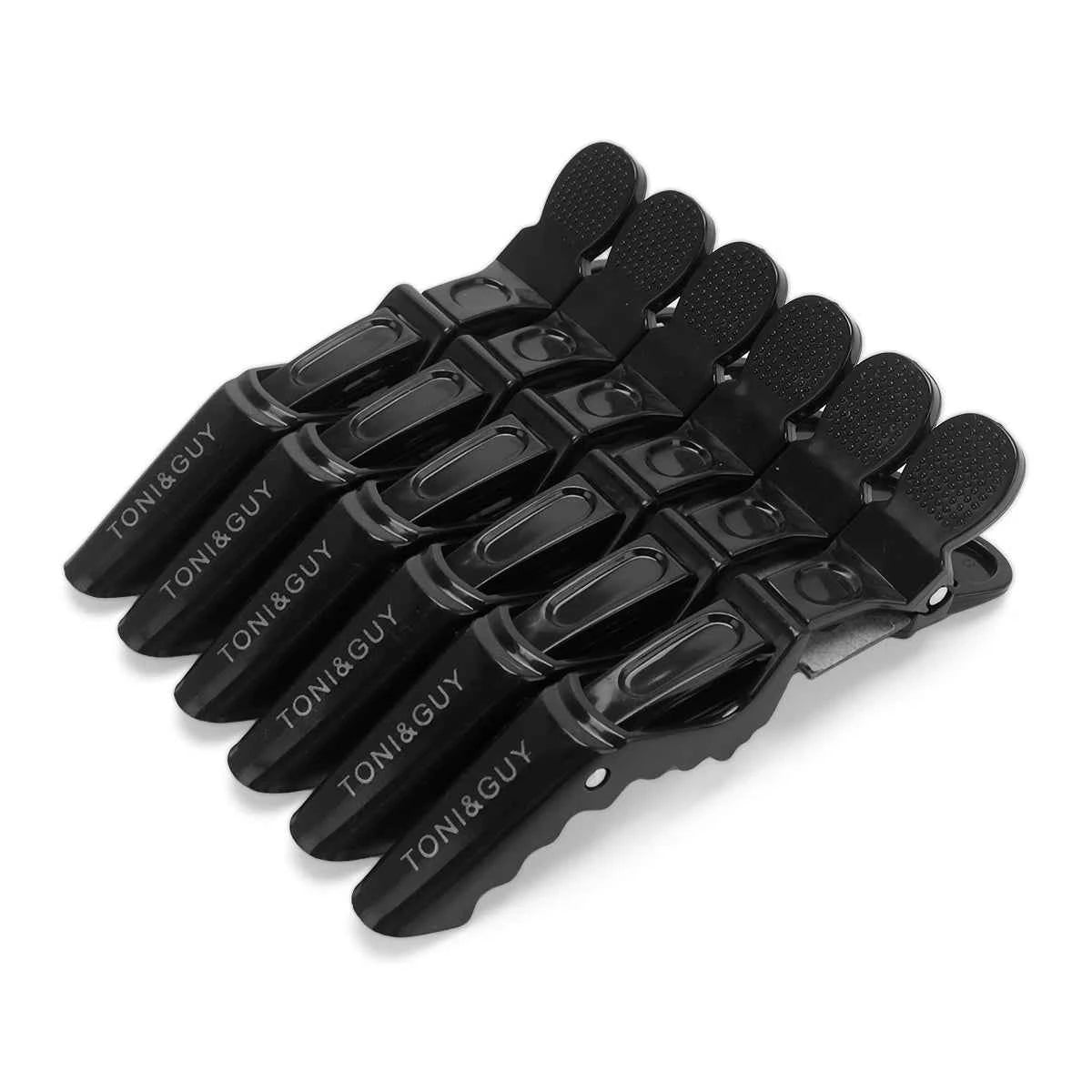 Stylish Hair Clips Set - 6 Durable Alligator Claws for Professional Styling & Salon Use