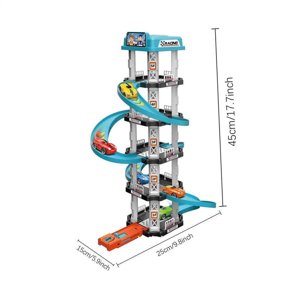 Car Parking Garage Toy Interactive Vehicle Racing Car Ramp Assembly Game Preschool Educational Traffic Toys for Children The jack market .AU The jack market .AU Little Wonders $ 61 14:10#62pcs