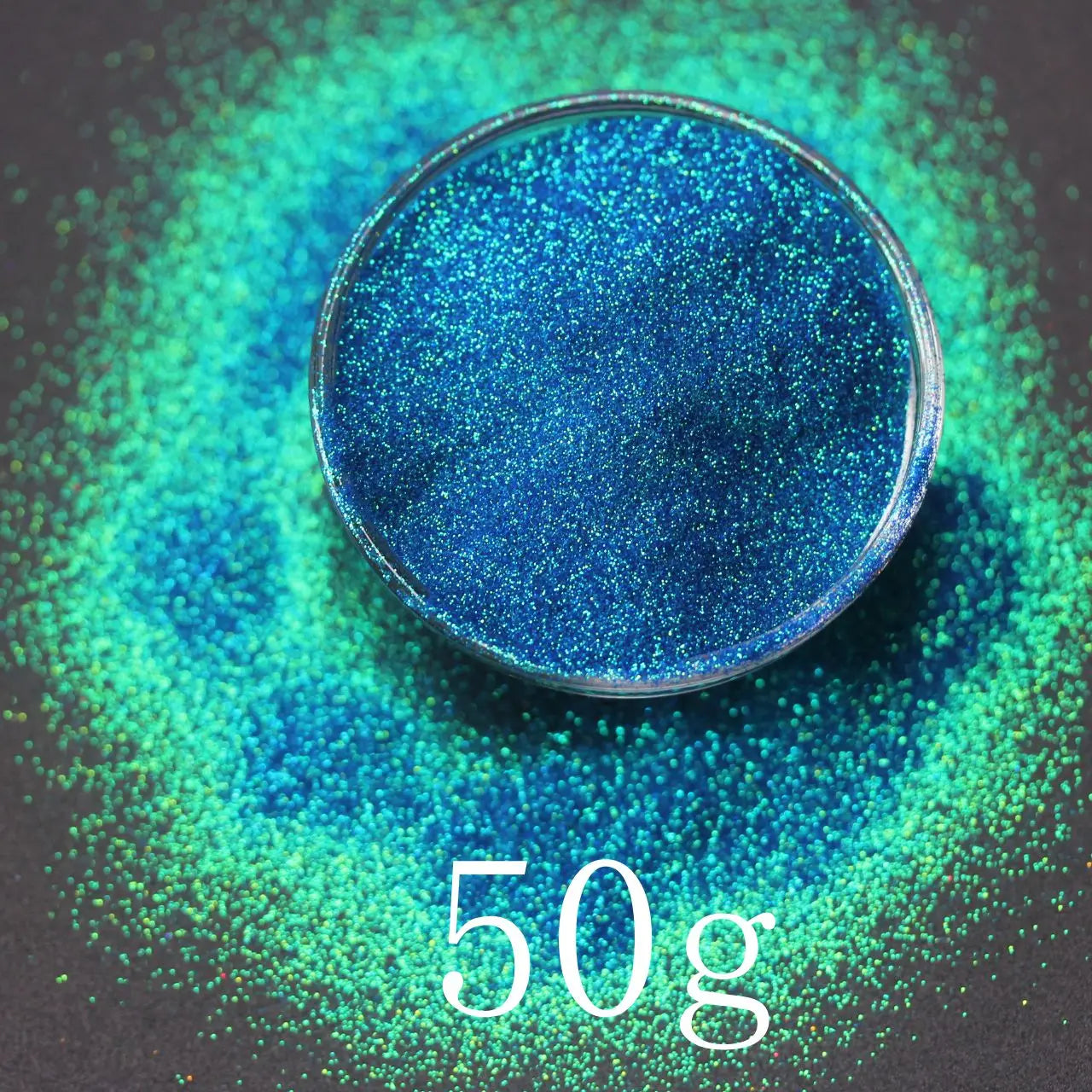 0.1mm Extra Fine Holographic White Colorful Shinning Glitter Spangle Dust for DIY lipstick,Cosmetics,Nail Art Craft Decoration