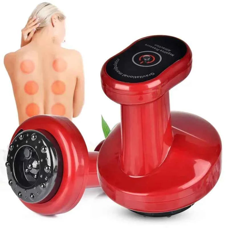 Revitalize Body & Mind Electric Cupping Massager with Infrared Heat & Suction for Cellulite Reduction
