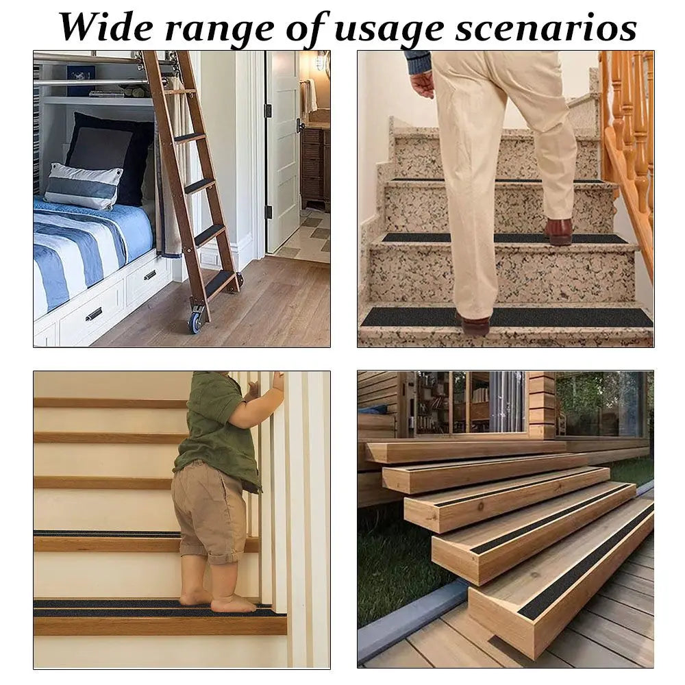 1 Roll 5M Non Slip Safety Grip Tape Anti-Slip Indoor Outdoor Stickers Strong Adhesive Safety Traction Tape for Stairs Floor