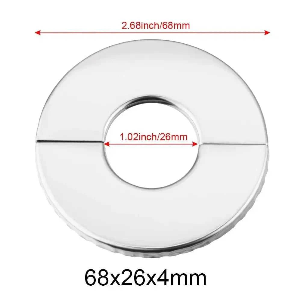 1Pc Self-Adhesive Stainless Steel Shower Faucet Decorative Cover Chrome Finish Water Pipe Wall Covers Bathroom Accessories The jack market .AU The jack market .AU Home $ 45 14:366#68x26x4mm