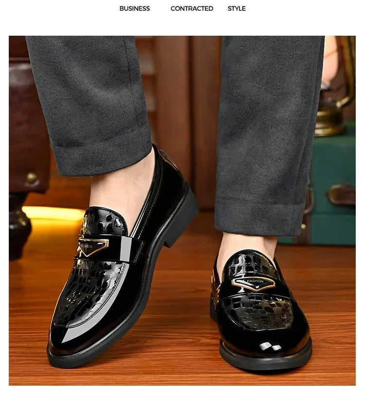 New Large Size 38-46 Business Casual Men's Dress Shoes Fashion Soft Sole Wedding Shoes Male Designer Black Leather Shoes Man The jack market .AU The jack market .AU Step Up Your Style: Trendy Shoes for Every Occasion! $ 93 14:771#1;200000124:100013888