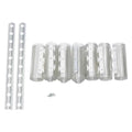 7Pcs PVC Strip Curtains,200x105cm Transparent Soft Door Strips Screen 2mm Thick Windproof Waterproof Antistatic Door Curtain Kit The jack market .AU The jack market .AU Home $ 112 14:618;200007763:201336101