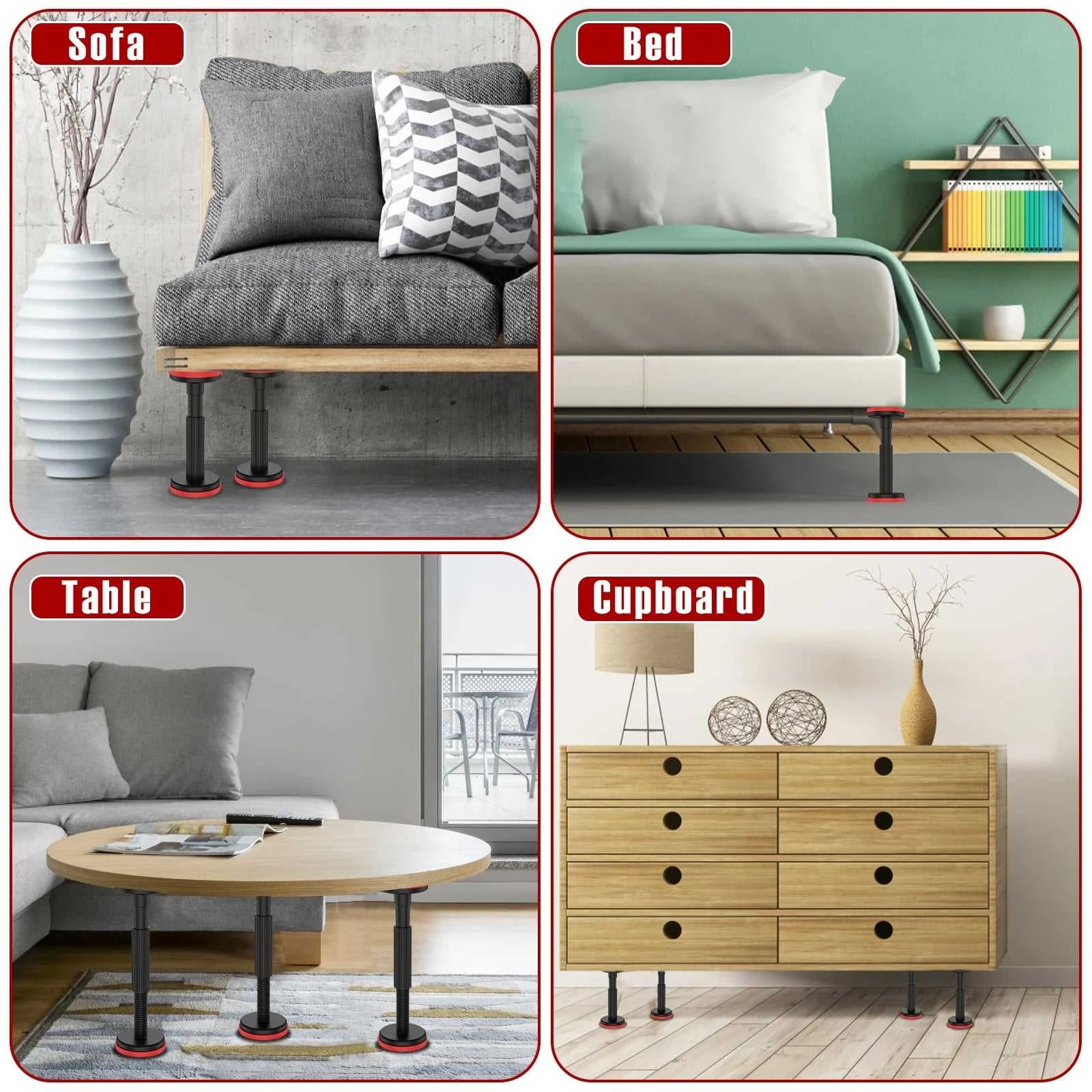 2PCS/Set Telescopic Support Rod Nylon Cabinet Adjustable Support Pole 200kg Weight Capacity High Hardness Sink Support Bracket The jack market .AU The jack market .AU Home $ 79 14:202010806#black;200007763:201441035
