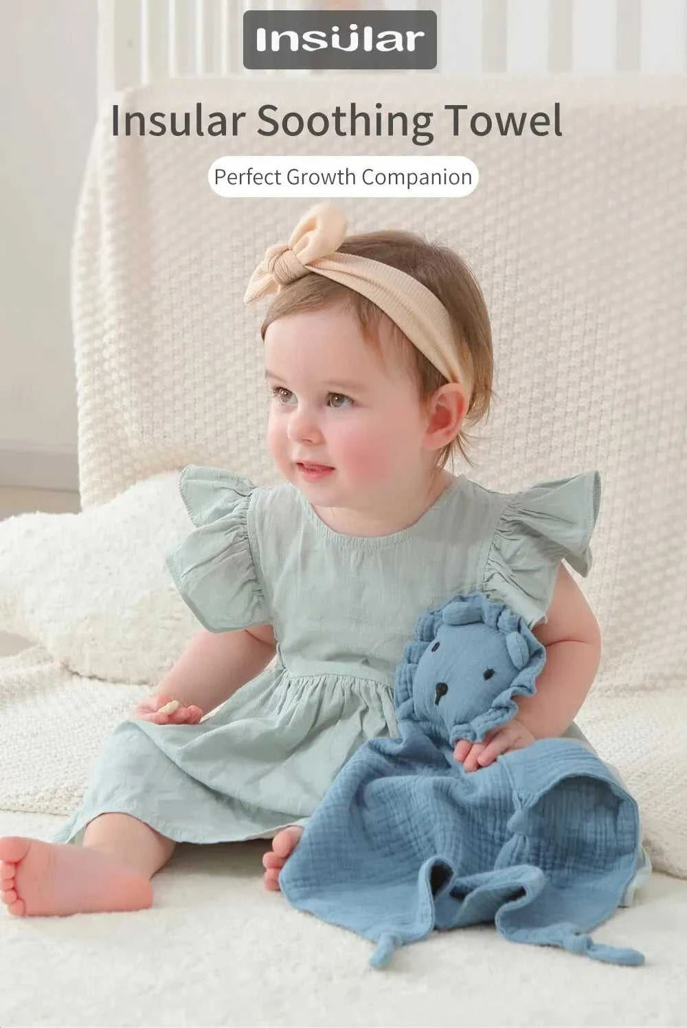 Muslin Baby Comfort Towel Cotton Comforter Blanket Soft Newborn Sleeping Dolls Kids Fashion Sleep Toy Soothe Appease Towel Bibs The jack market .AU The jack market .AU Mum & Kids: Essential Products for Every Family $ 22 14:175#SU1017 Blue