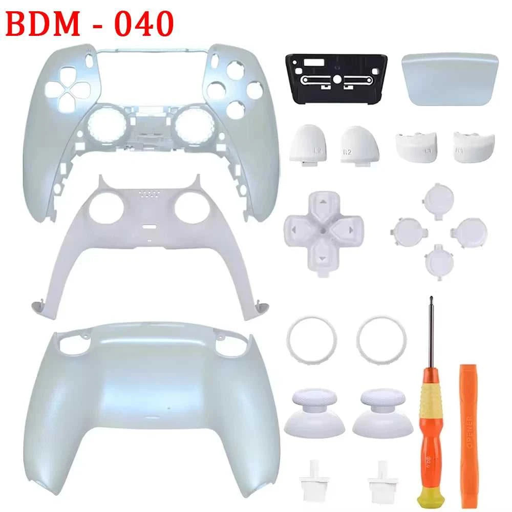 Housing Case Kit For PS5 Controller Shell BDM-010/020/030/040/050 For PS5 Limited Pearl White Front Back Cover Touchpad Buttons The jack market .AU The jack market .AU Accessories Electronics $ 72 14:366#BDM - 040