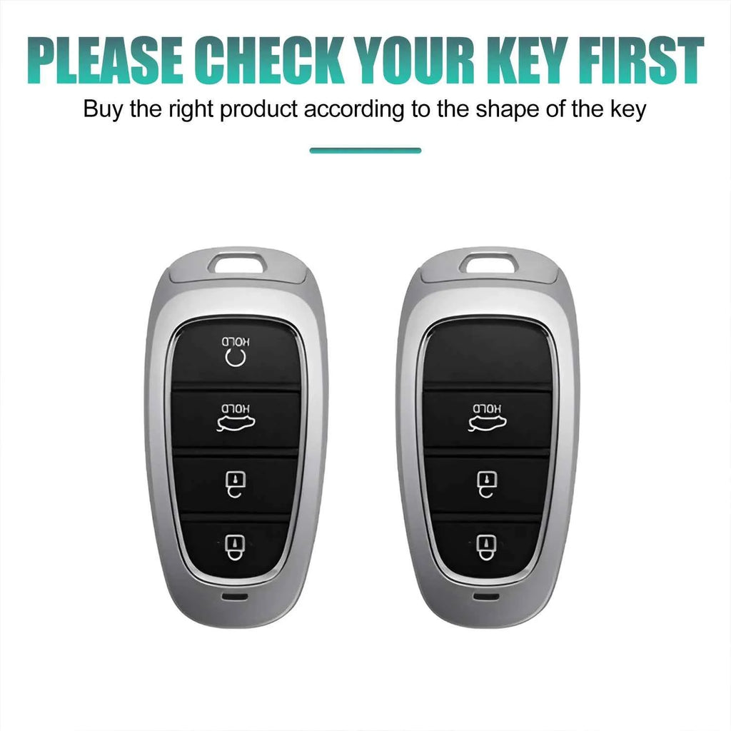 Tpu Car Key Case for Hyundai Tucson Sonata Solaris Hybrid Nexo NX4 Santafe DN8 Key Cover Holder Protector Shell Car Accessories