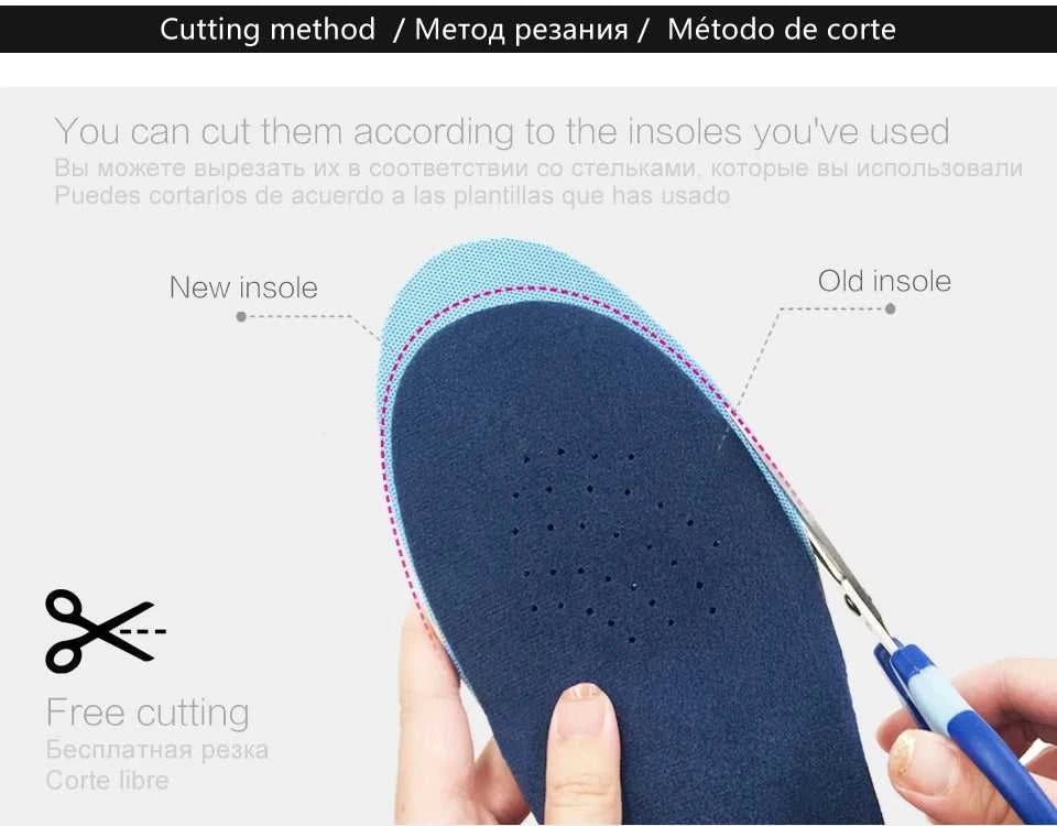 Casual Insoles For Shoes Men Women Leather Latex Comfortable Deodorant Feet Quality Flats Shoe Sole Non-Slip Insert Pads The jack market .AU The jack market .AU Step Up Your Style: Trendy Shoes for Every Occasion! $ 49 200000124:151#EU 43-44