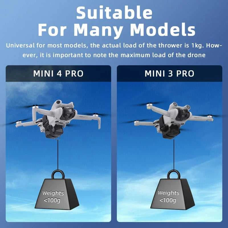 Airdrop System Thrower for DJI Mini 4 Pro/Air 3/Mini 3 Pro/Mavic Mini 2/Mavic 3/Mavic Pro Drone Fishing Life Rescue Send Gift The jack market .AU The jack market .AU Drones $ 79 14:200006151#500m distance
