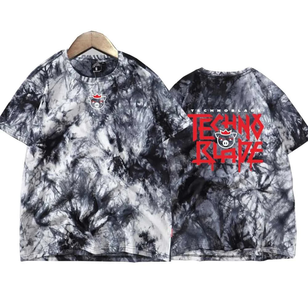 Hot Technoblade Dream Smp Print Tie Dye T Shirt Man Woman T Shirts Short Sleeve Tees Shirts for Men Women The jack market .AU The jack market .AU Men Fashion $ 35 14:1052;5:361385