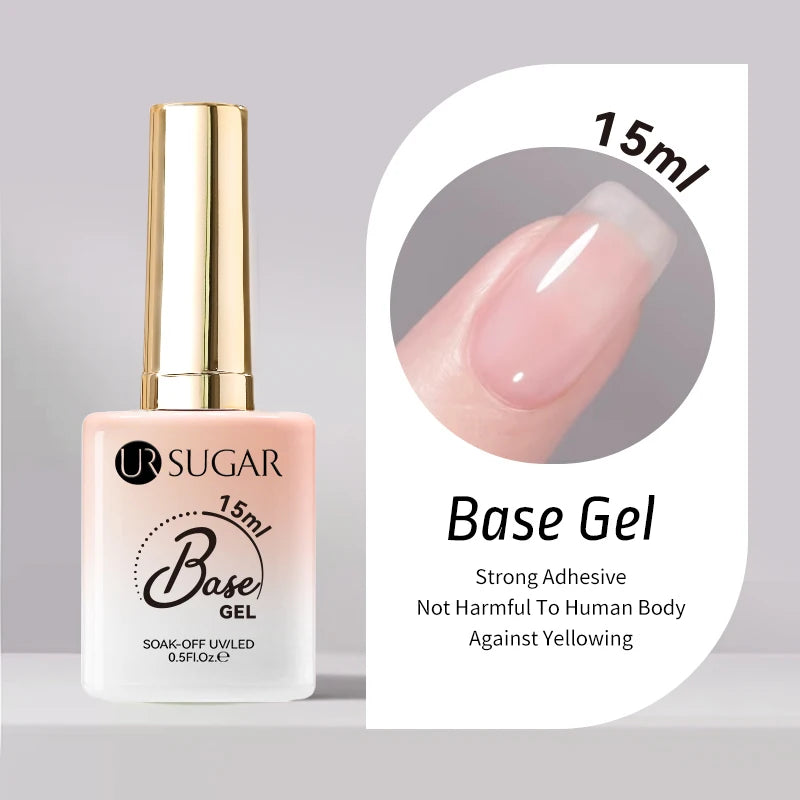 UR SUGAR 15ml  Autumn Winter Red Cat Magnetic Gel Nail Polish White Dopamine Nail Sparkling Glitter Soak Off UV LED for Manicure