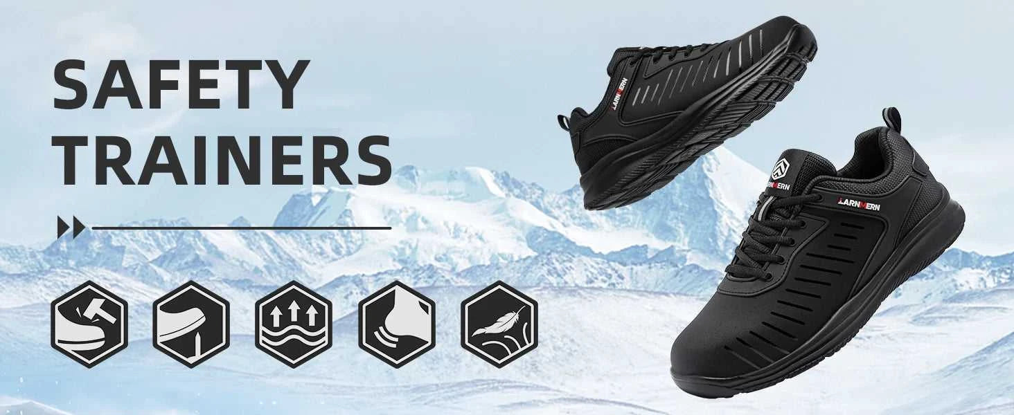 LARNMERN Men's Lightweight Safety Shoes for Women Steel Toe Boots Shoe Work Puncture Resistant Shoes The jack market .AU The jack market .AU Step Up Your Style: Trendy Shoes for Every Occasion! $ 113 14:200006158#BLACK;200000124:200000899;200007763:201336100