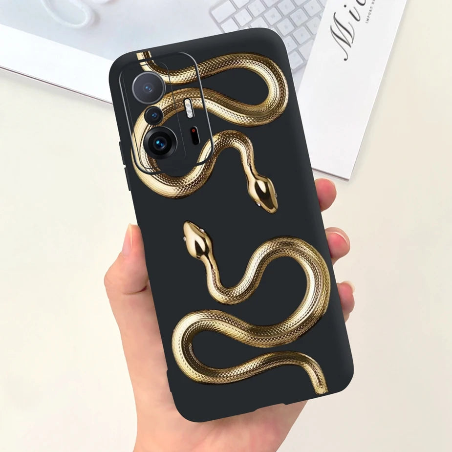 Xiaomi 11T Pro Case - Cute Cartoon Design, Soft Silicone Protection for Xiaomi Mi 11T Pro & 11TPro