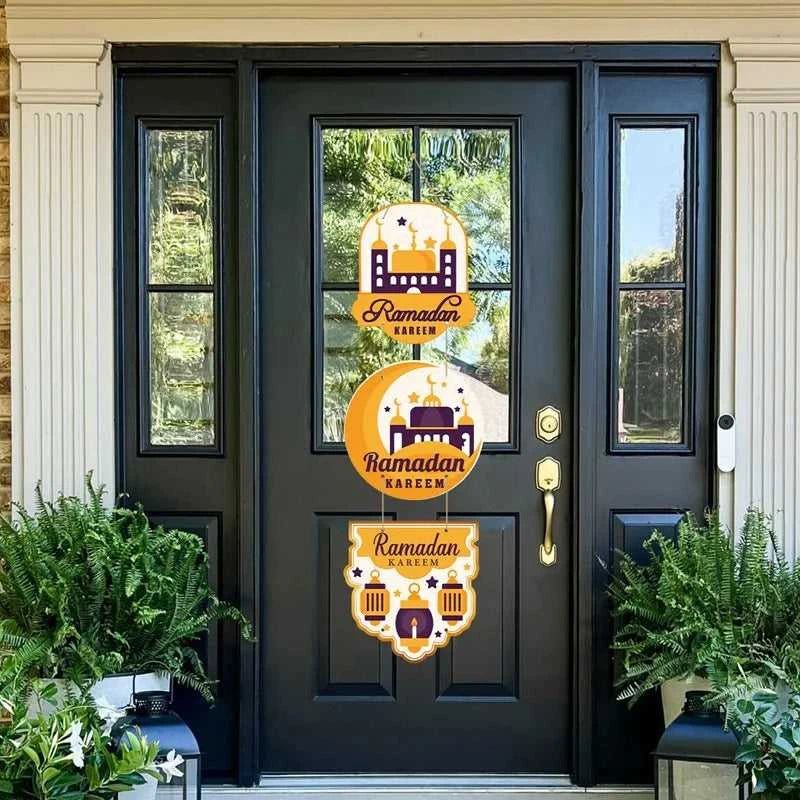 Eid Mubarak Door Hanging Flag Kareem Ramadan Decor for Home 2025 Ramadan Mubarak Islamic Muslim Party Decor Happy Eid Al Adha The jack market .AU The jack market .AU Home $ 20 14:202418806#paper door hanging 3