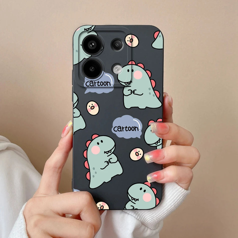 Xiaomi Poco X6 Pro Anime Silicone Case - Full Protection & Shockproof Design for Ultimate Style & Durability