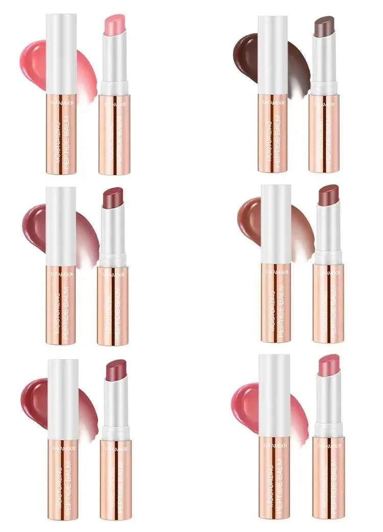 LuxeGlow Mirror Water Lip Gloss - Waterproof, Moisturizing Red Lip Tint for Lasting Shine