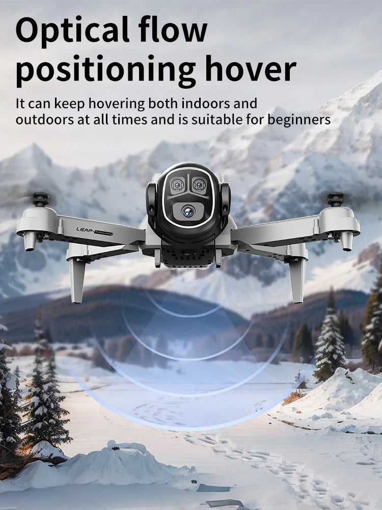Lenovo E4 Drone 8K Aerial HD Gradient Flowing Light Dual-Camera Omnidirectional Obstacle Avoidance Brushless Motor GPS UAV
