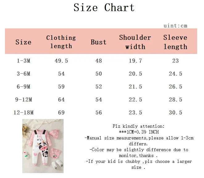 New baby Girl Long sleeved Bodysuit Cute Little Cow Circular dots Jumpsuit+Hat+Drool towel 3pc/set 0-18Months Baby Crawling suit The jack market .AU The jack market .AU Mum & Kids: Essential Products for Every Family $ 28 14:1052#XPTBB0419014;200000463:200025003#1-3M