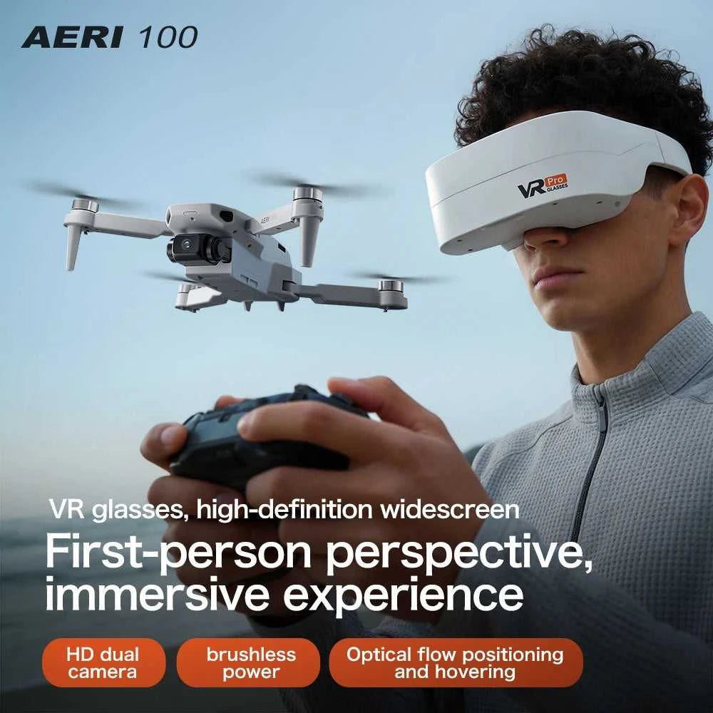 Mini Dronеs Aeri100 8K Professional with Camera Flight Accessories FPV Brushless GPS Return Real Time Travel Flying Gift Toy Boy The jack market .AU The jack market .AU Drones $ 110 14:29#VR-Aeri100 Ultra FLY