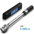 Pro Torque Wrench 3/8” Drive 5-60N.m & 1/4” Drive 5-25N.m - Precision Tool for Bicycles & Automotive Repairs