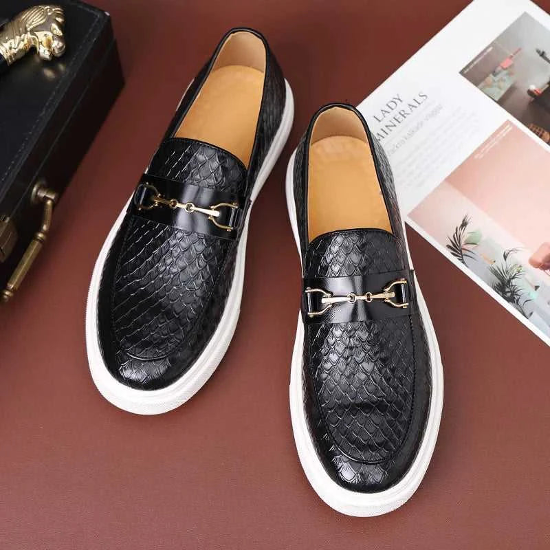 Fashion Men's Casual Shoes Embossed Leather Men Classic Retro British Style Tassels Loafers Mens Slip-on Outdoor Driving Flats The jack market .AU The jack market .AU Step Up Your Style: Trendy Shoes for Every Occasion! $ 101 14:193#S11 Black;200000124:200000364#39 (US 6.5);200007763:201336100