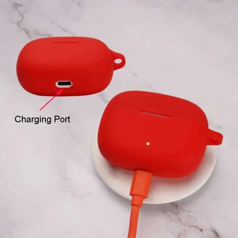 Protective Carrying-Case Shockproof-Suitable for JBL Wave Beam Earphone Dustproof Protector Washable Charging Box Sleeve K1KF The jack market .AU The jack market .AU Accessories Electronics $ 50 14:10#Red