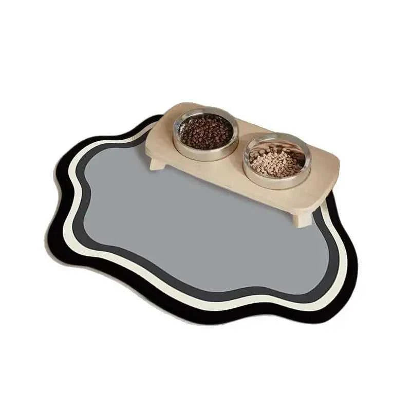 1PCS Summer Solid Colour Pet Mats Non-Slip Absorbent Wear-Resistant Leak-Proof Easy To Clean Dog Food Mats Cat Food Mats The jack market .AU The jack market .AU Home $ 22 14:1254#Dark grey