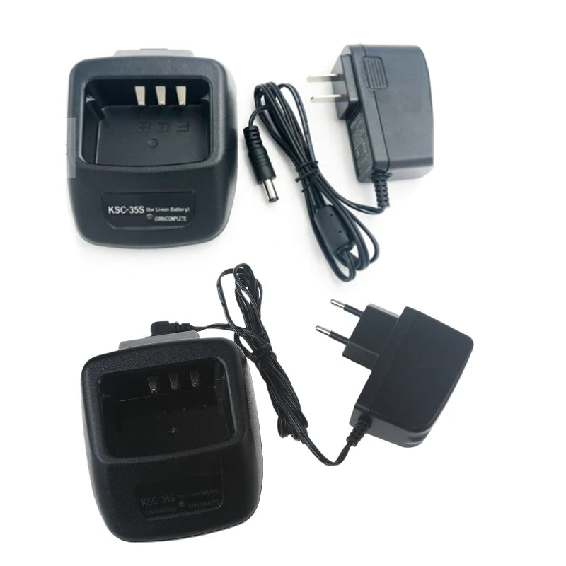 KSC-35S Rapid Charger charging stand for Kenwood Radio TK 2300 2400 2402 3200 3300 3400 2200 U100 3000 2000 KNB 45 63 65