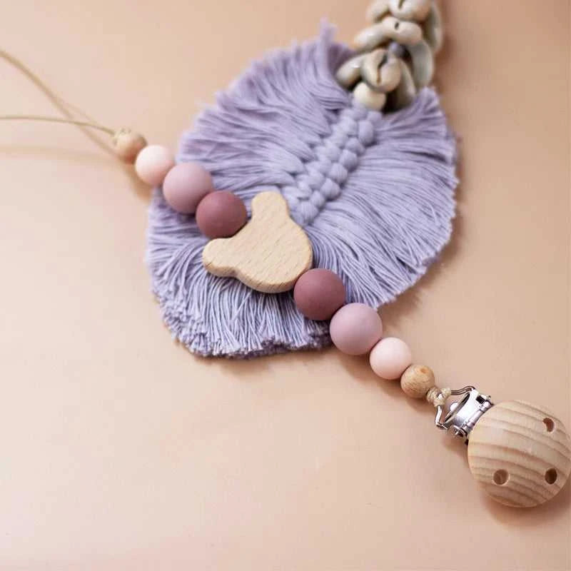 Custom Name Wooden Personalized Baby Pacifier Chain Silicone Bead Dummy Nipple Holder Guard Teether Pendant Newborn Gift Stuff The jack market .AU The jack market .AU Mum & Kids: Essential Products for Every Family $ 29 14:365016#NO.15