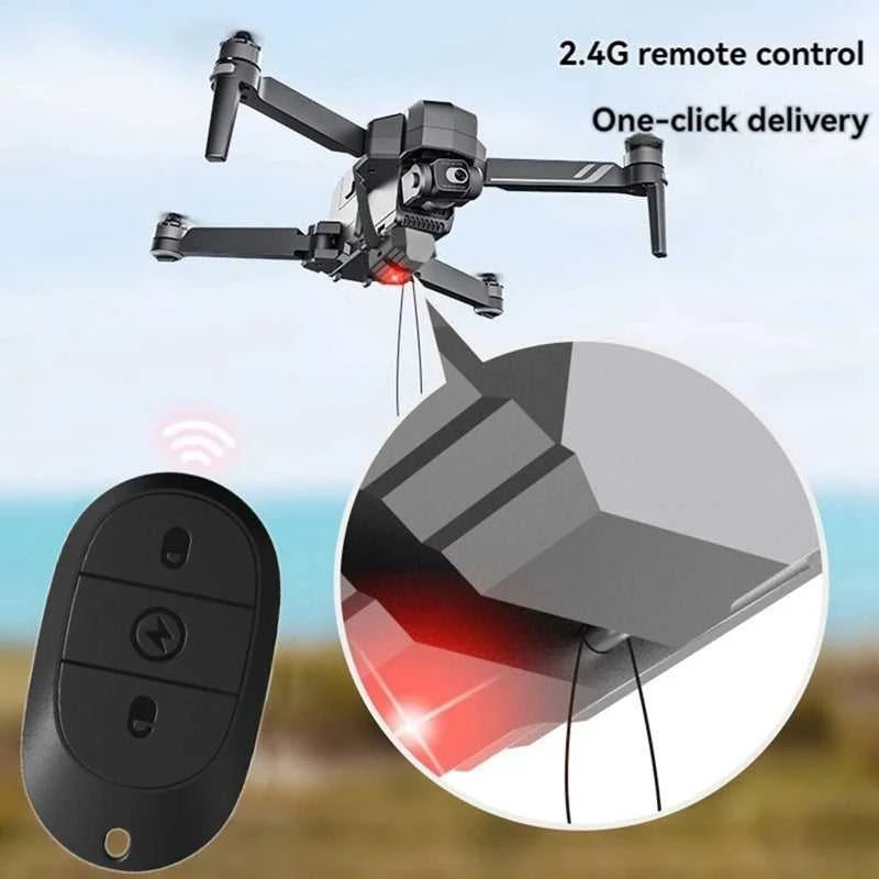 Drone Airdrop System For DJI Mini 4 Pro/Mini 3 Pro/Mini SE/Mini 2/2 SE For Fishing Bait Wedding Ring Gift Airdropper The jack market .AU The jack market .AU Drones $ 61 14:201967807#Black