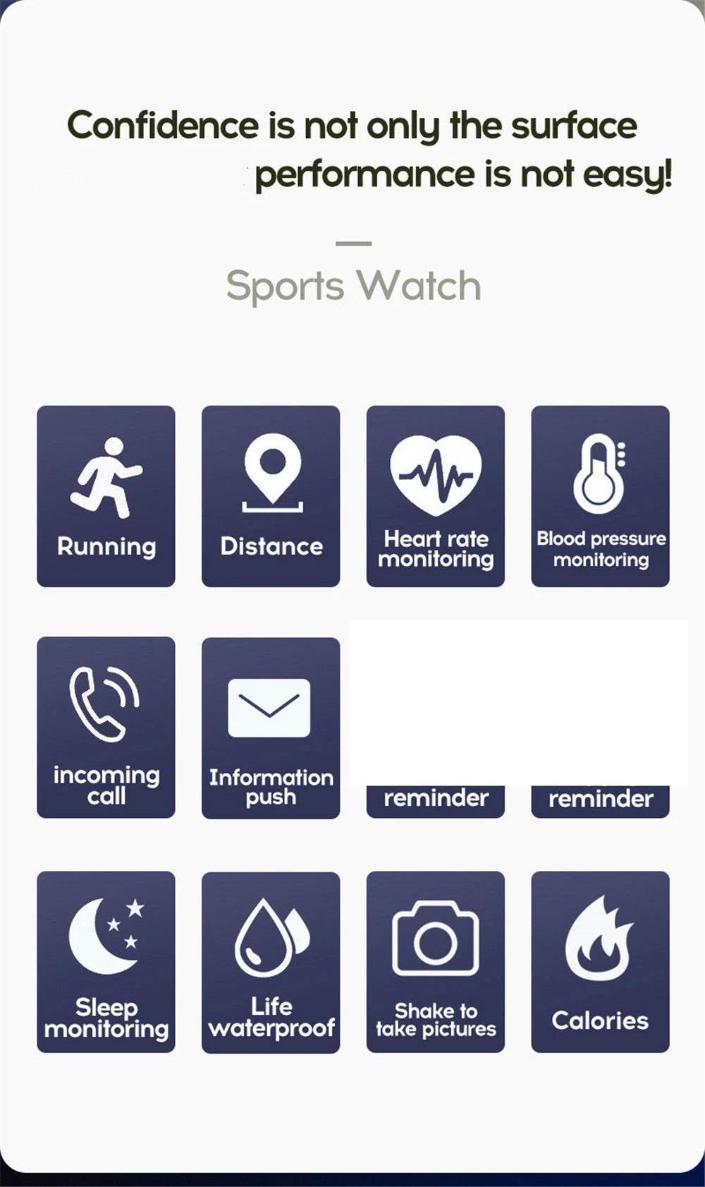 Multifunctional Smart Watch D13 for Men & Women - Bluetooth Fitness Tracker, Music Player, Sleep Monitor & Sports Bracelet