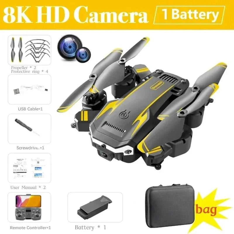 New G6 Drone 8K 5G GPS Professional HD 360 ° Aerial Photography Dual-Camera Foldables Obstacles Avoidanc Brushless Quadrotor 5KM The jack market .AU The jack market .AU Drones $ 78 14:100018786#BL-4K single camera