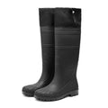 Black High-Top Men's Rain Boots, Adjustable Drawstring Long Boots, Wear-Resistant, Non-Slip, Outdoor Fishing Waterproof Boots, Farm Work Rain Boots, Pvc Water Boots The jack market .AU The jack market .AU Step Up Your Style: Trendy Shoes for Every Occasion! $ 71 14:193;200000124:200000364