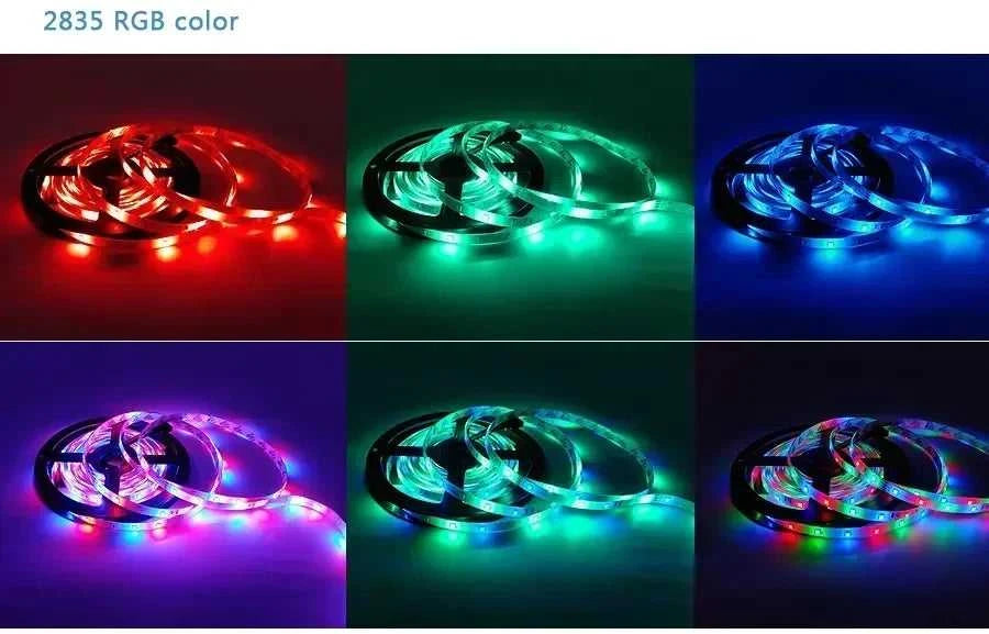LED Strip DC 12V SMD 5050 Flexible Diode Ribbon Tape RGB 2835 Waterproof LED Light WIFI Remote Controller Works With Alexa Room The jack market .AU The jack market .AU Home $ 71 136:201455535#WIFI Controller Set;14:29#Non-Waterproof;200007763:201336104;249:200006306#SMD 5050;380:202452907#15m