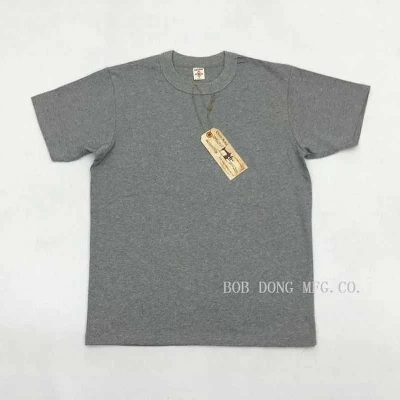 BOB DONG 300gr Basic Tee Shirts Summer Heavyweight Cotton Men's Plain T-Shirts The jack market .AU The jack market .AU Men Fashion $ 49 14:771#White;5:4181#S 36