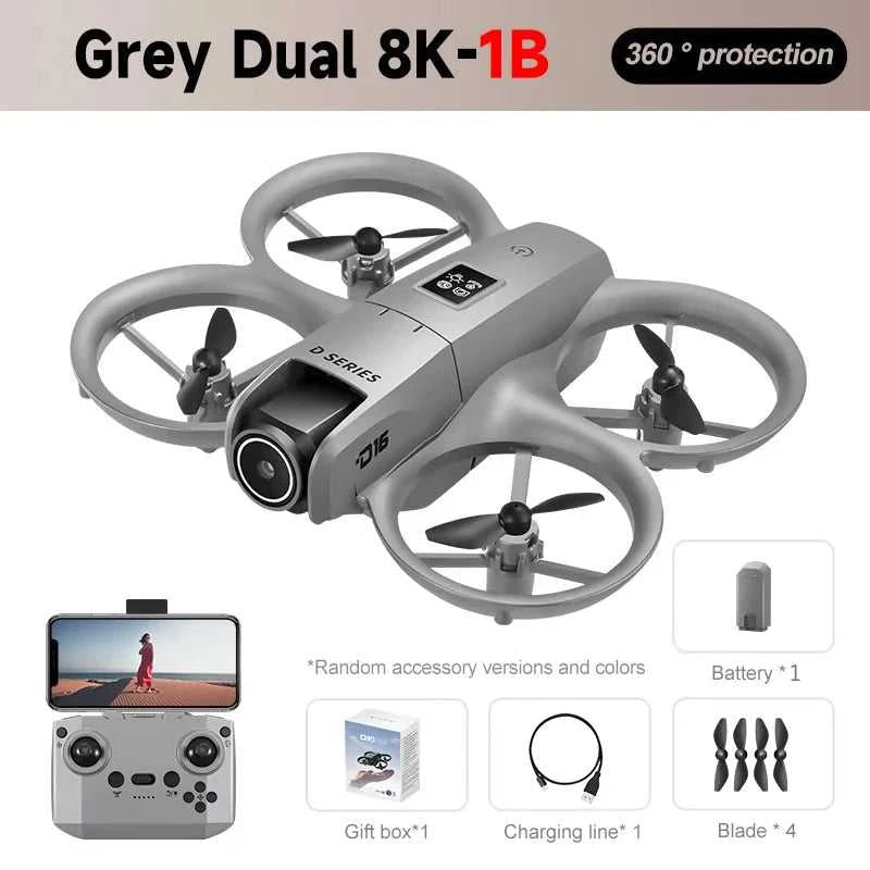 Lenovo D16 Drone 8K Aerial GPS Avoidance Bushless Motor Drone Electric Adjustment HD Profesional Dual-camera Optical Flow The jack market .AU The jack market .AU Drones $ 56 14:366#Drone Apron