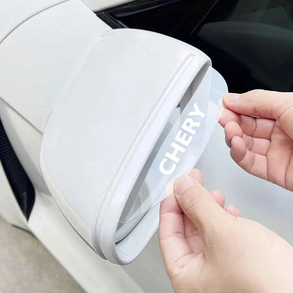 2PCS Car Rearview Mirror Rain Eyebrow Visor Shield Cover Auto Accessories For Chery Tiggo 2 4 3 7 5x Kimo Qq6 s21 Qq3 Brakes s11