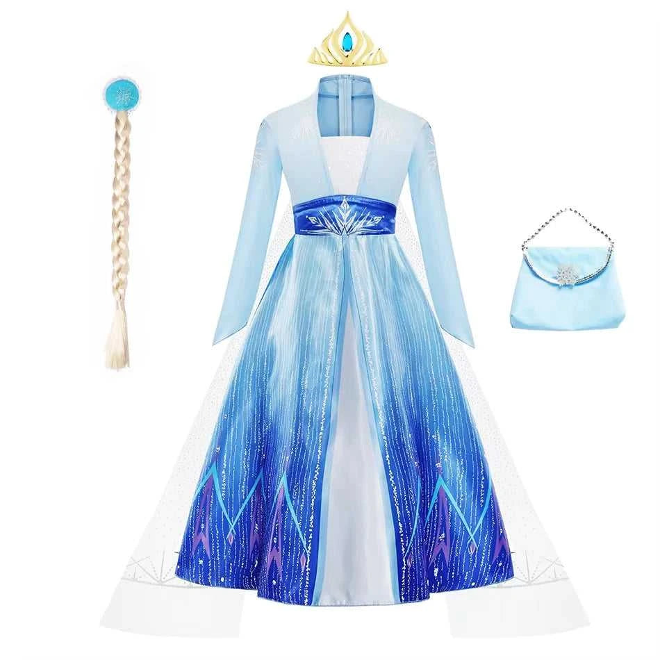Elsa Dress for Girl Fancy Christmas Dress Girls Princess Halloween Anna Costume 4 5 6 7 8 9 10 Years The jack market .AU The jack market .AU Mum & Kids: Essential Products for Every Family $ 34 14:200003699#dress I1;200000463:200004187#2T Tag-100