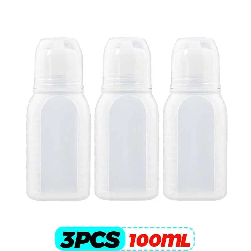 Clear Condiment Squeeze Bottles Honey BBQ Sauces Salad Oil Ketchup Dispenser Container with Scale Seasoning Bottle Kitchen Tool The jack market .AU The jack market .AU Home $ 40 14:193#Mixed-18pcs