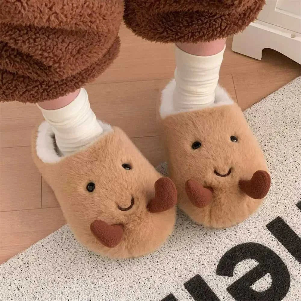 New Snuffy Cat Slippers Woman Warm Wrapped Home Shoes Women's Angry Kitty Furry Slides Winter Snug Close Back Slipper for Couple The jack market .AU The jack market .AU Step Up Your Style: Trendy Shoes for Every Occasion! $ 69 14:10#Yellow-Slides;200000124:201446564;200007763:201336100