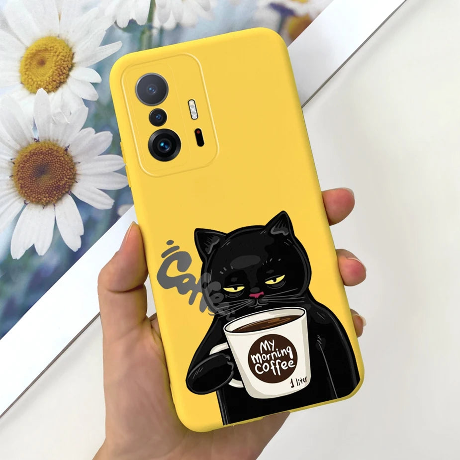 Xiaomi 11T Pro Case - Cute Cartoon Design, Soft Silicone Protection for Xiaomi Mi 11T Pro & 11TPro