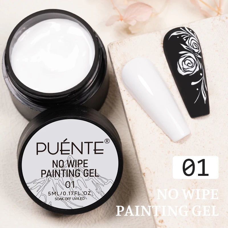 PUENTE Cat Eye Magnetic Gel Nail Polish - Vibrant Starry Galaxy Effect, Soak Off UV, 7.5ML