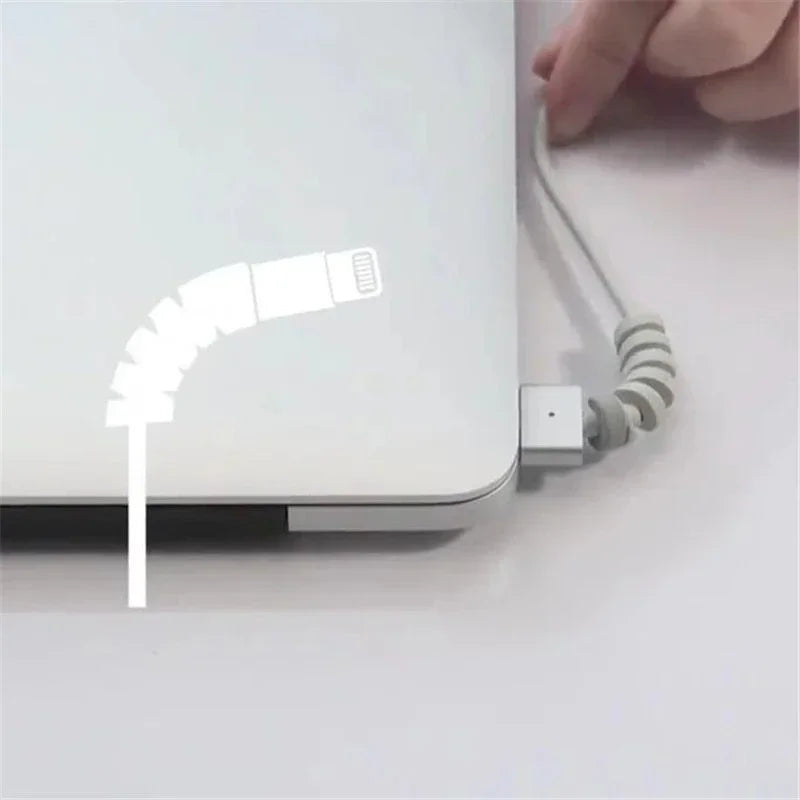 Cable Buddy Cable Winder - Tangle-Free Organizer for Universal Charging Cables & Data Wires