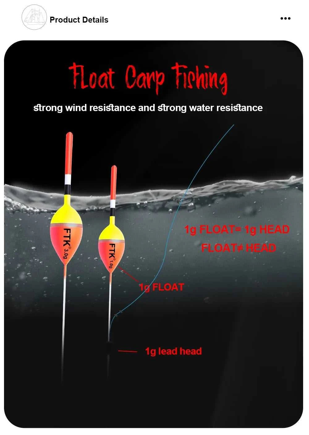 5 Carp Fishing Floats, Vertical Float, Big Belly Float, Wild Fishing, Eye catching Shallow Water Float, Fishing Gear Supplies The jack market .AU The jack market .AU Fishing Gear $ 23 14:200002984#3g