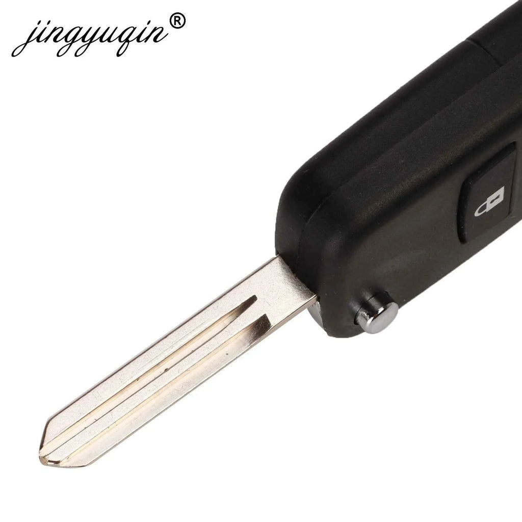 jingyuqin 3/4BT Modified Flip Remote Car Key Shell Case For NISSAN Pathfinder Titan Versa Maxima Frontier Xterra Murano INFINITI