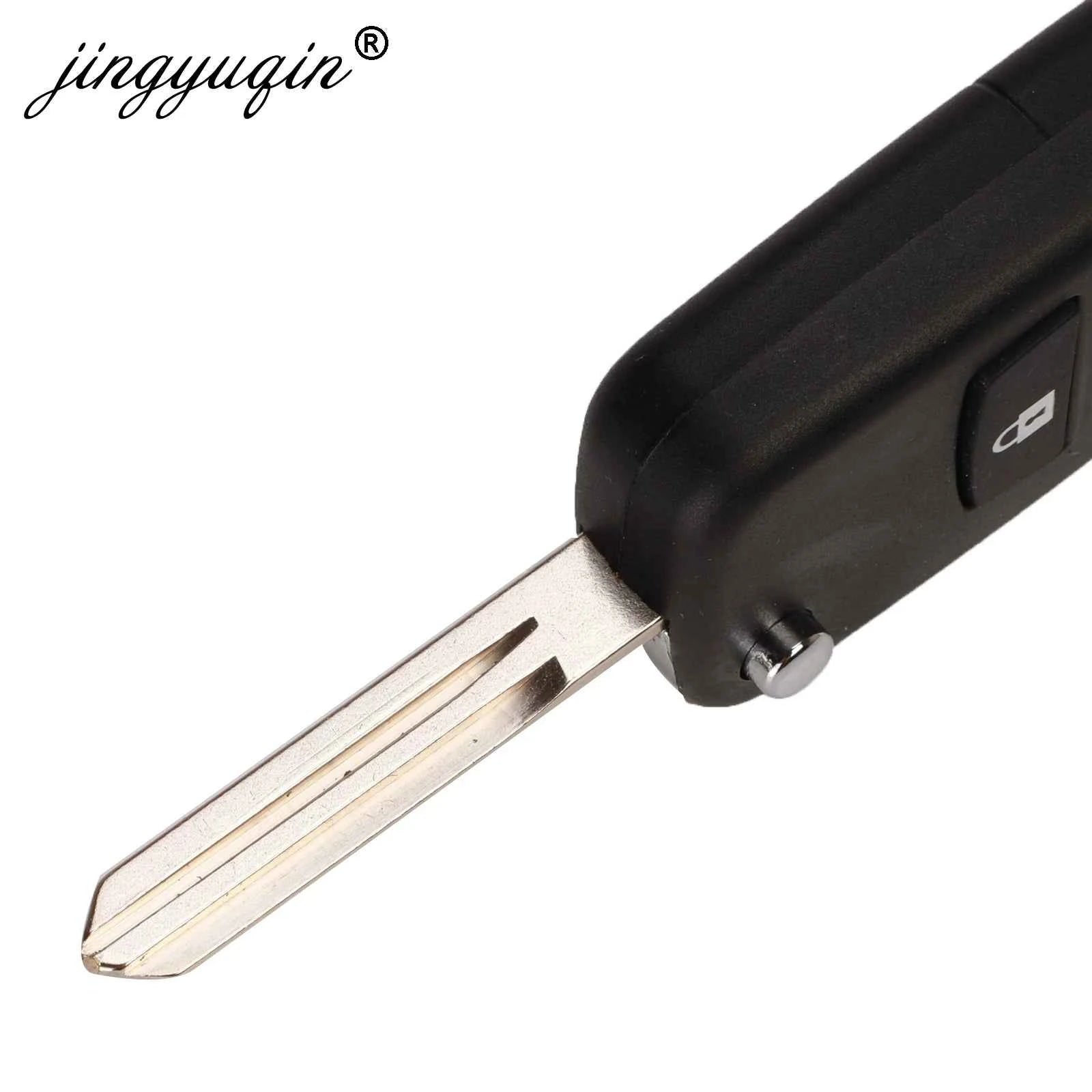 jingyuqin 3/4BT Modified Flip Remote Car Key Shell Case For NISSAN Pathfinder Titan Versa Maxima Frontier Xterra Murano INFINITI