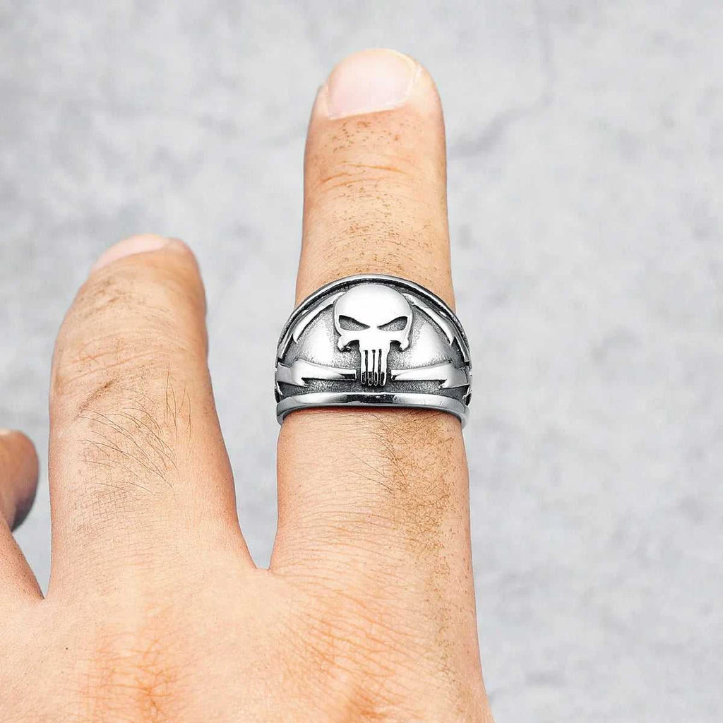 Lightning Skull Men Ring 316L Stainless Steel Skeleton Rock Punk Warrior Rings Rap for Rider Male Boyfriend Jewelry Best Gift The jack market .AU The jack market .AU Jewellery & Chains $ 50 200000369:200000296;200000783:29#R924-Lightning Skull